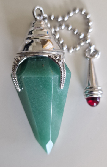 Article : Pendule de la radiesthésie Le Machu Le jade. L’art divinatoire, ésotérisme, la qualité haut de gamme professionnelle, pouvoir magique radionique.